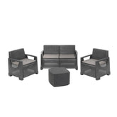 Ipae-Progarden Bellagio Set - Anthracite